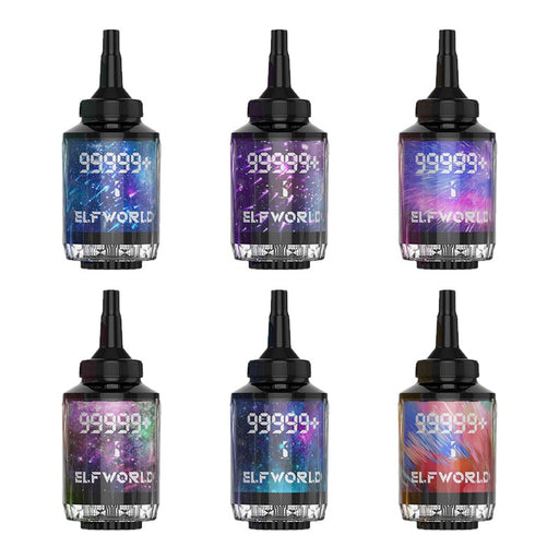 Elfworld Big-B 99999 disposable vape with 80ml pre-filled e-juice, almost 100K puffs, and DTL vaping support at MistVapor Online Vape Shop