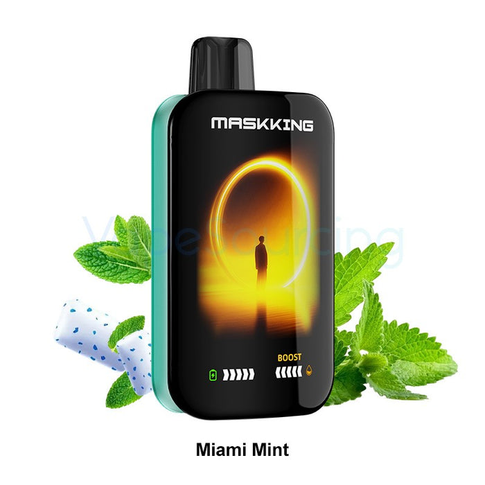 Maskking Extre 100K 5% nicotine disposable vape designed for smooth MTL vaping