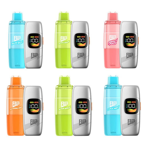 Fasta 40K Disposable Vape with 40,000 puffs and pre-filled 20ml e-juice at MistVapor online vape shop.