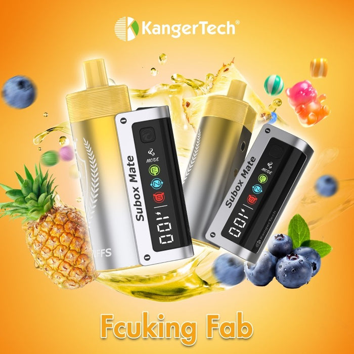 Kanger Subox Mate 50K disposable vape with fast Type-C recharging