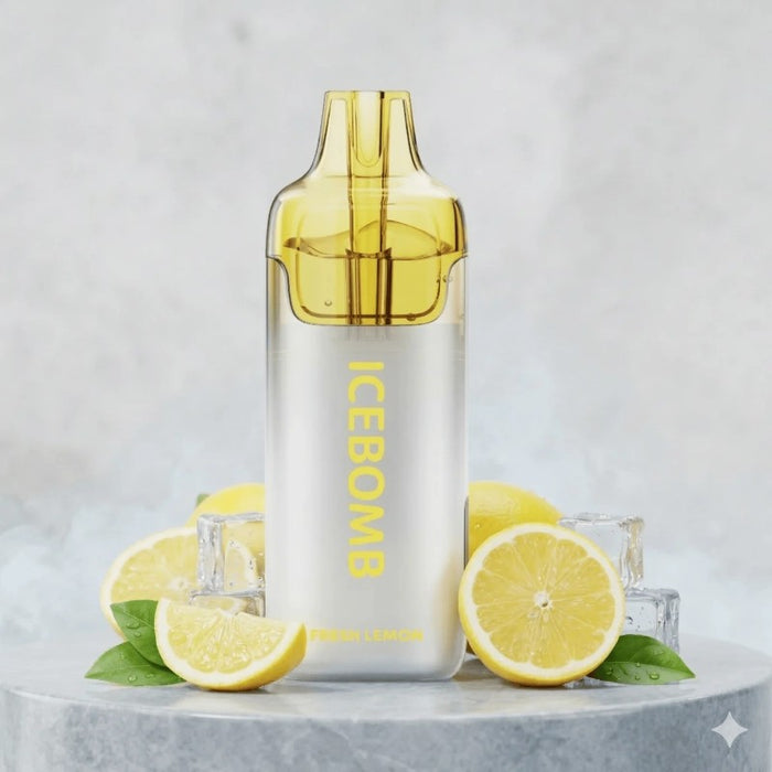 Sour Guava Ice ICEBOMB 18K Disposable Vape with up to 18,000 puffs of premium vapor.
