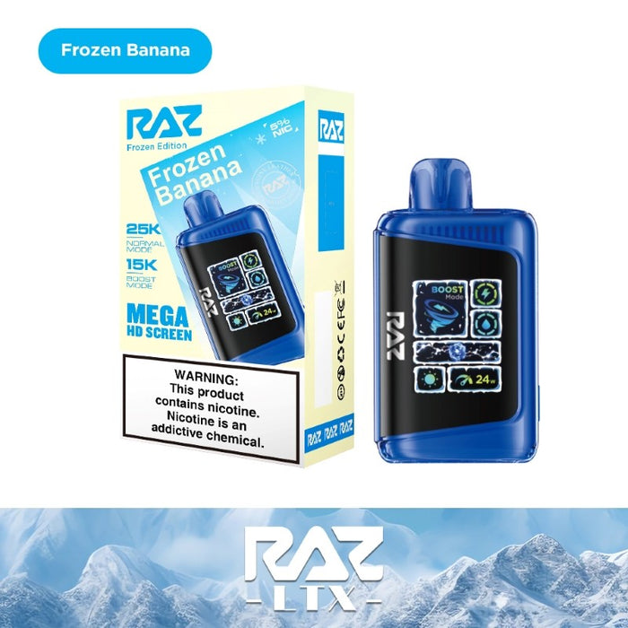 RAZ LTX 25K Disposable Vape 16ml 5%