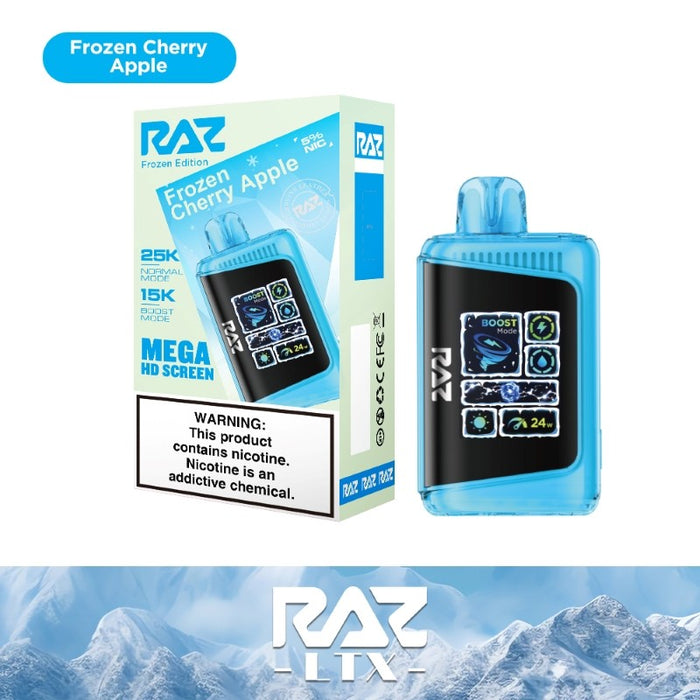 RAZ LTX 25K Disposable Vape 16ml 5%