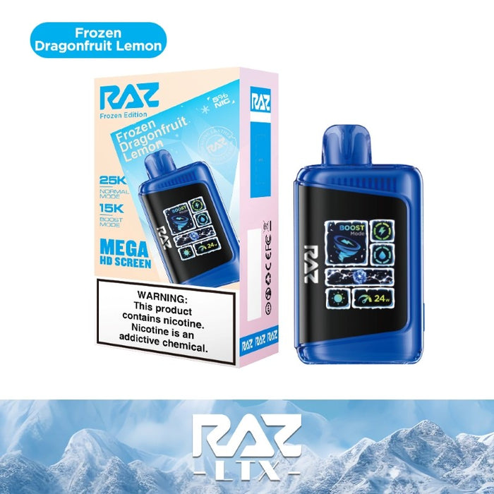 RAZ LTX 25K Disposable Vape 16ml 5%