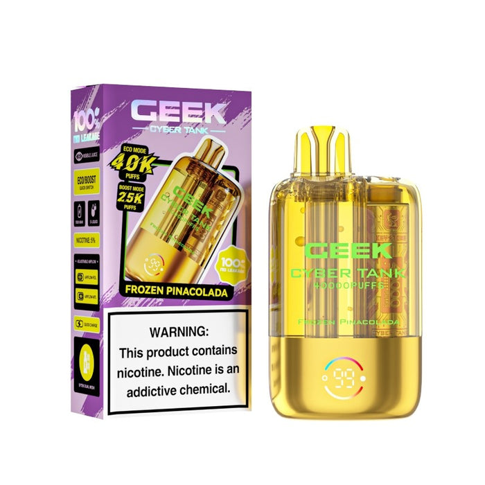 Ceek Cyber Visible Tank 40K vape with Sytek dual mesh coil technology