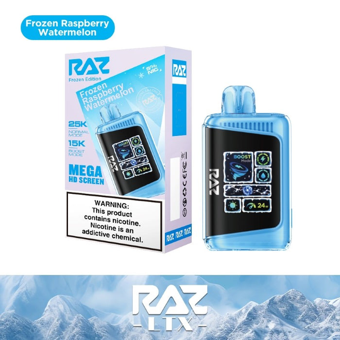 RAZ LTX 25K Disposable Vape 16ml 5%