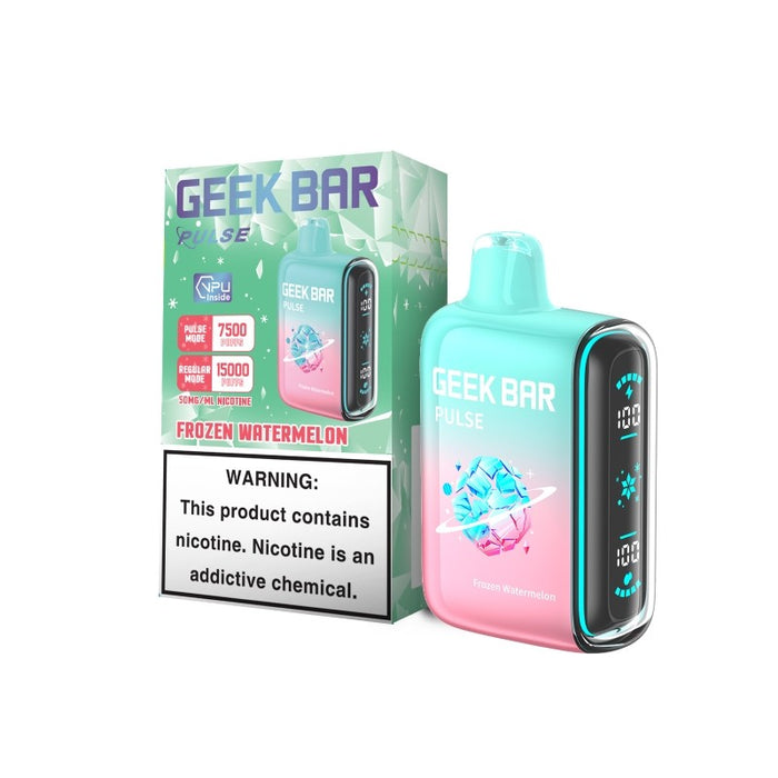 Geek Bar Pulse 15000 Frozen Edition Disposable Vape Kit 16ml