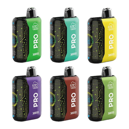 Fume Pro 30K Disposable Vape with 22ml prefilled e-liquid for long-lasting vaping at MistVapor Online Vape Shop.