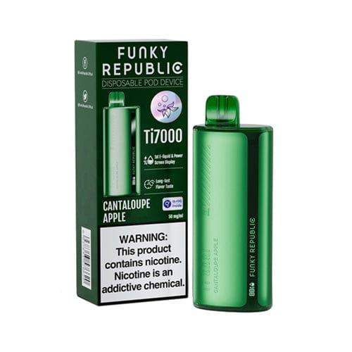 Funky Republic Ti7000 Disposable Vape - Shop Online at MistVapor