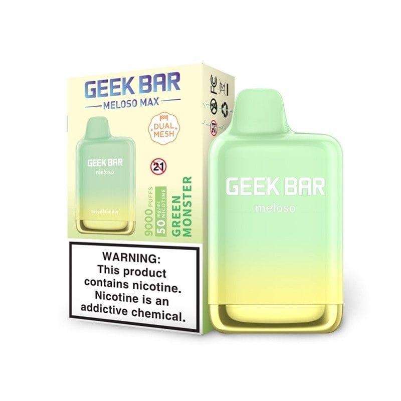 Geek Bar Meloso Max Disposable Vape Kit - Adjustable Airflow Feature