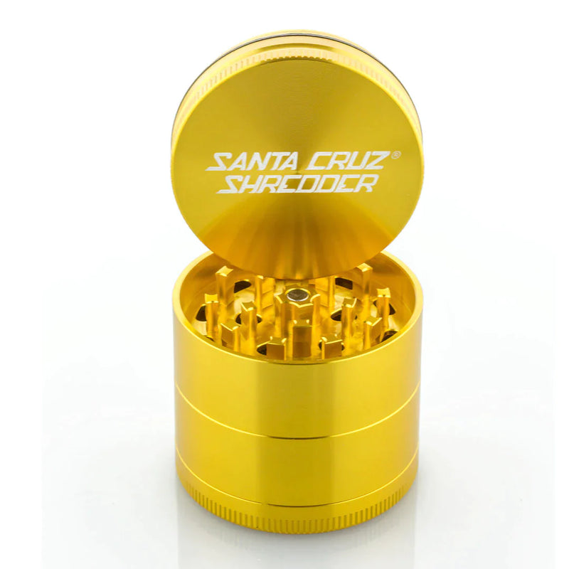 Vivant Store offers the Santa Cruz Shredder 4-Piece Herb Grinder – Medium, 2 1/8", Assorted Colors – Optimal Size, Unbeatable Price.