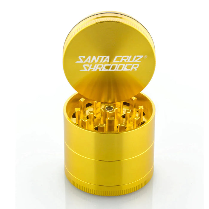 Vivant Store offers the Santa Cruz Shredder 4-Piece Herb Grinder – Medium, 2 1/8", Assorted Colors – Optimal Size, Unbeatable Price.