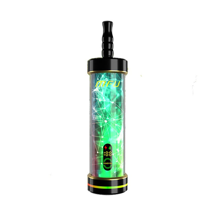 Cherry Lime MFU Shisha X2 60K disposable vape with digital display screen at MistVapor online vape shop.