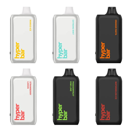 Hyper Bar Zerofog Twin 50K long-lasting disposable vape with dual e-juice tanks at MistVapor Online Vape Shop.