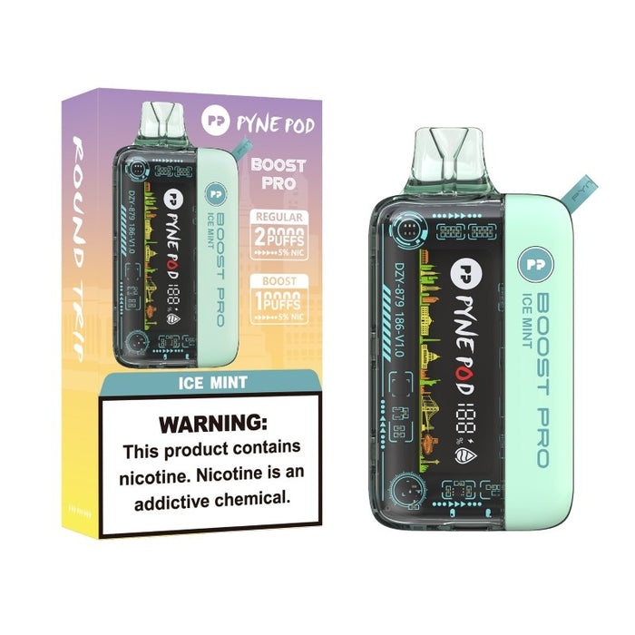 Pyne Pod Boost Pro Disposable Vape  (5%, 20000 Puffs)