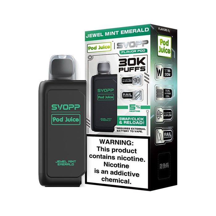 High-quality OXBAR X Pod Juice SVOPP vape with pre-filled e-liquid and reliable performance
