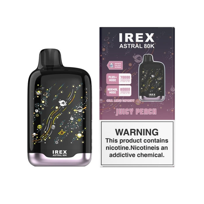 IREX Astral 80K Vape Featuring 48ml Pre-Filled Premium E-Liquid for Long-Lasting Daily Vaping