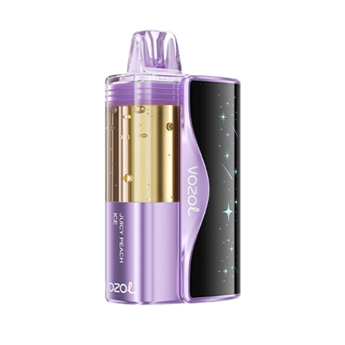 Detachable 650mAh Rechargeable Battery on Vozol Mega 50K High-Puff Disposable Vape