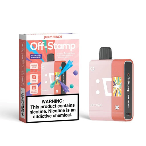 Flavorful Off-Stamp 16000 Puff Disposable Vape in Blue Razz Ice from MistVapor
