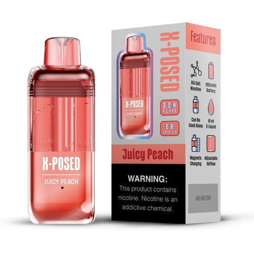 Buy X-Posed 35K Disposable Pod featuring dual mesh coil technology for smooth flavor and big clouds.