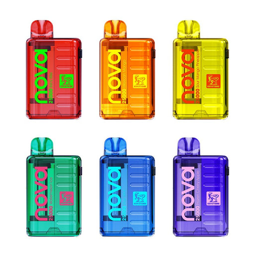Keystone Nova 25K Disposable Vape with 900mAh rechargeable battery and dual mesh coils at MistVapor Online Vape Shop