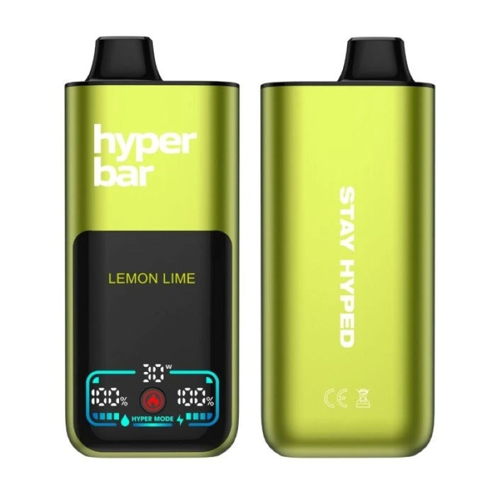Long-lasting dual coil Hyper Bar BE 70K vape for beginners and advanced users
