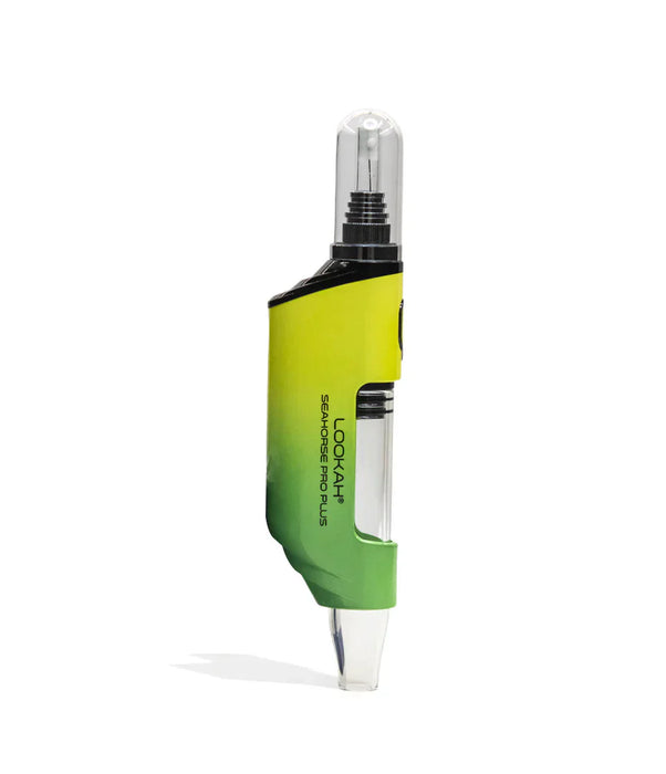 Portable Lookah Seahorse Pro Plus Gradient vaporizer with quartz tip and 650mAh battery for dabbing concentrates