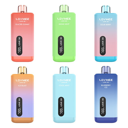 LOVMEE Love 30K disposable vape with 30000 puffs available at MistVapor online vape shop.