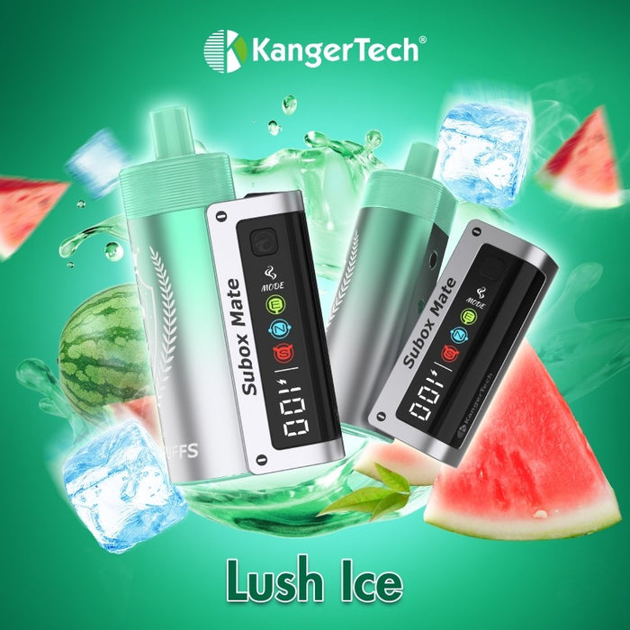 Low nicotine strength 0.35% Kanger Subox Mate 50K D-Pod vape for dense vapor