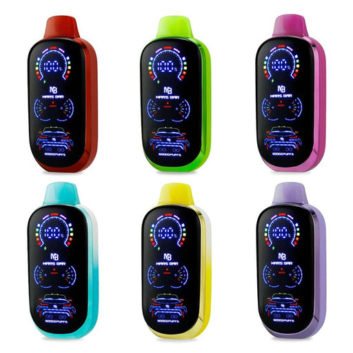 Mars Bar 60K disposable vape with 60000 puffs and rechargeable 1100mAh battery at MistVapor online vape shop
