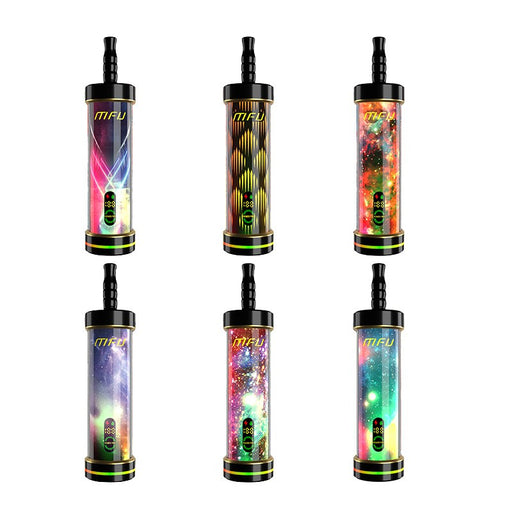 MFU Shisha X2 60K Disposable Vape with 60ml pre-filled e-liquid and 0.5% nicotine at MistVapor online vape shop.