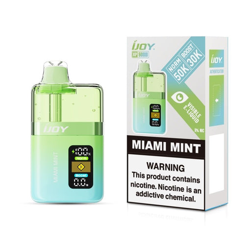 iJOY XP50000 vape pre-filled with 20ml e-liquid and 5% nicotine strength for smooth hits.