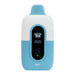 Side view of Fifty Bar 20K disposable vape featuring 18ml nixodine e-liquid and draw-activated vaping.
