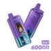 Compact WASPE 60K 3-in-1 disposable vape, ergonomic design with smooth airflow control and flavorful hits.