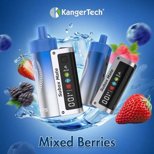 World’s first replaceable DTL pod disposable vape Kanger Subox Mate 50K for smooth vaping