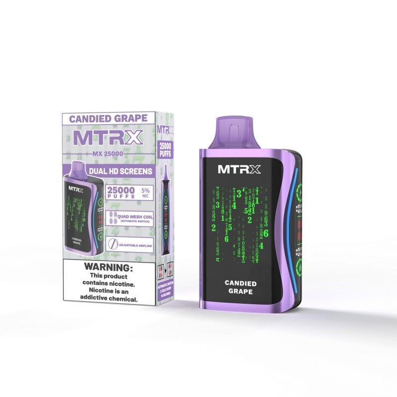 MTRX MX 25000 20mL e-liquid capacity
