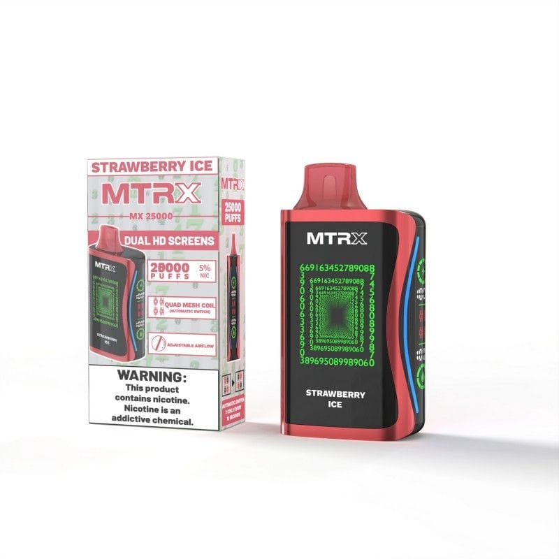 MTRX MX 25000 unique vaping animations