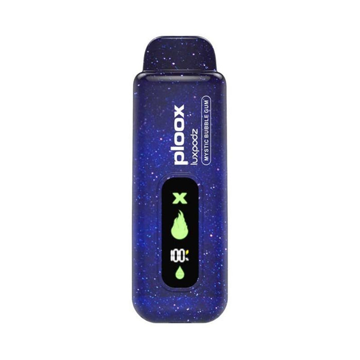Buy low-nicotine Ploox Me X Hookah Vape Pen with digital battery and e-liquid display