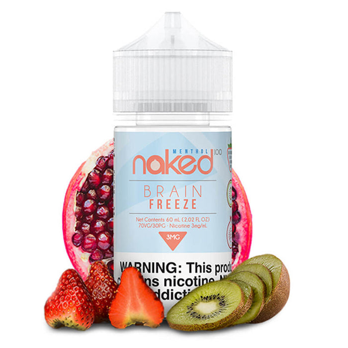 Naked 100 Strawberry Pom (Brain Freeze) E-juice 60ml