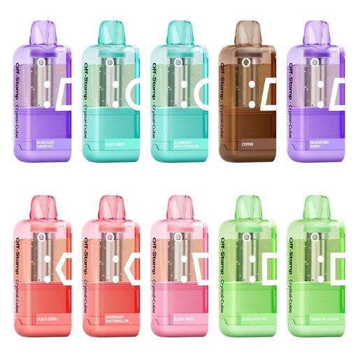 Off-Stamp X Cube Crystal Cube 35K disposable pod with 35000 puffs – MistVapor