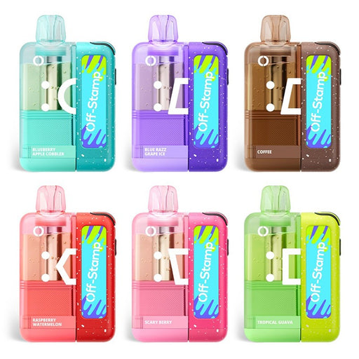 Off-Stamp X Cube Crystal Cube 35K disposable vape with 35000 puffs and rechargeable pod – MistVapor