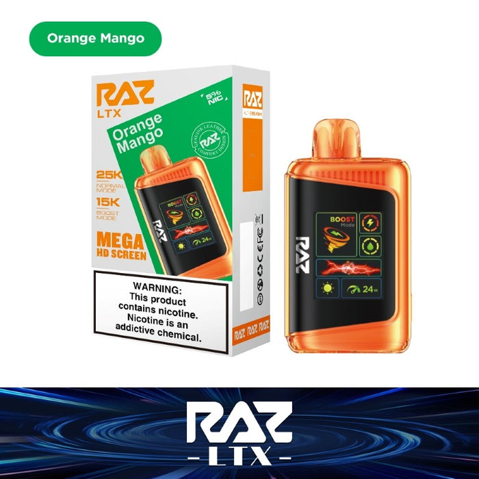 RAZ LTX 25K Disposable Vape 16ml 5%