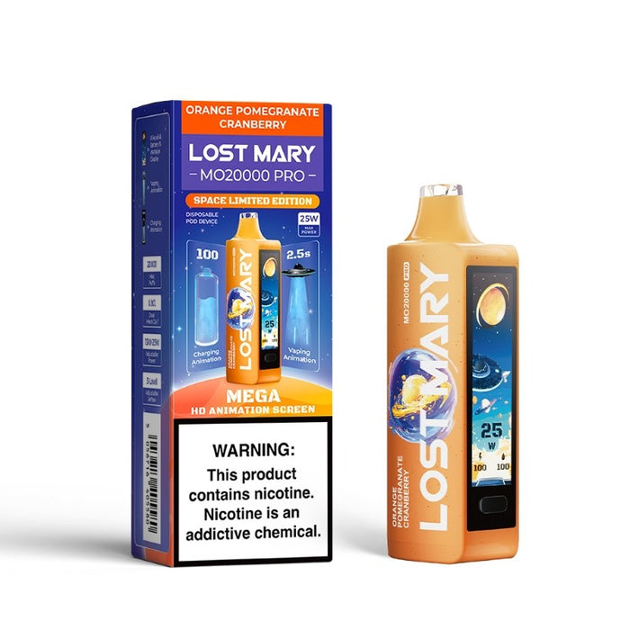 Get the Lost Mary MO20000 Pro Space Limited Edition Vape with Multiple Flavor Options at MistVapor Online Vape Shop