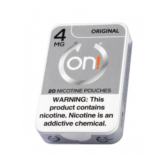 On! Nicotine Pouches (20 Pouches/Can)