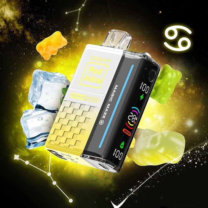 OXBAR Magic Maze 2.0 premium disposable vape design