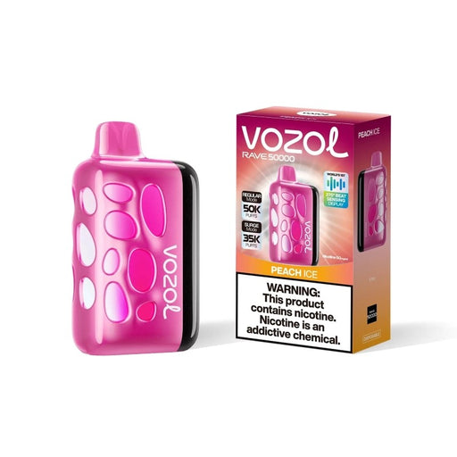 USB Type-C charging for fast and efficient recharging of the VOZOL Rave 50K disposable vape.
