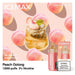 Strawberry Ice Icemax 12K disposable vape with high-quality ceramic coil for smooth clouds.