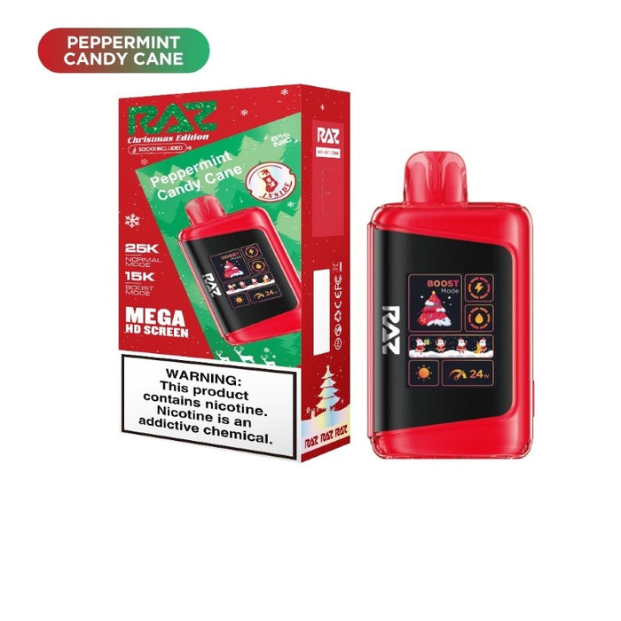 RAZ LTX 25K Christmas Edition Disposable Vape 16ml 5%