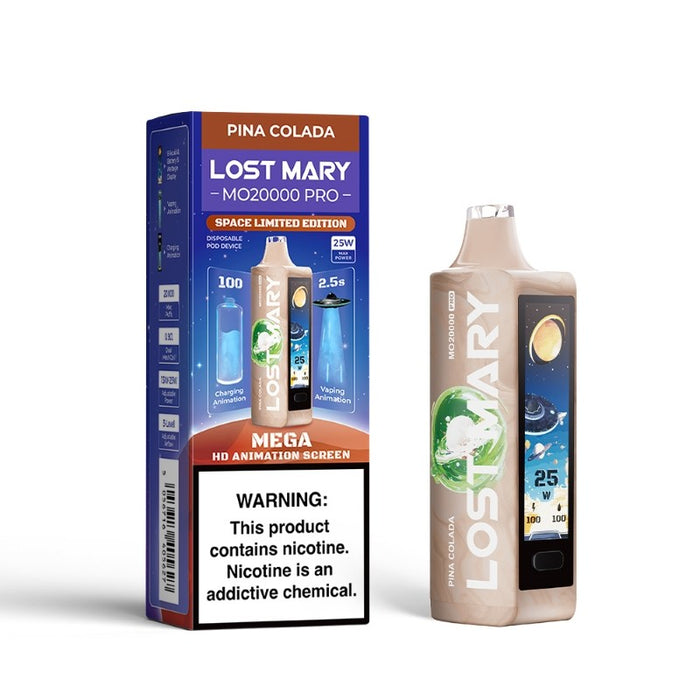 Lost Mary MO20000 Pro Space Limited Edition 5% Nicotine Strength Vape with MTL Vaping and Mesh Coils Available at MistVapor