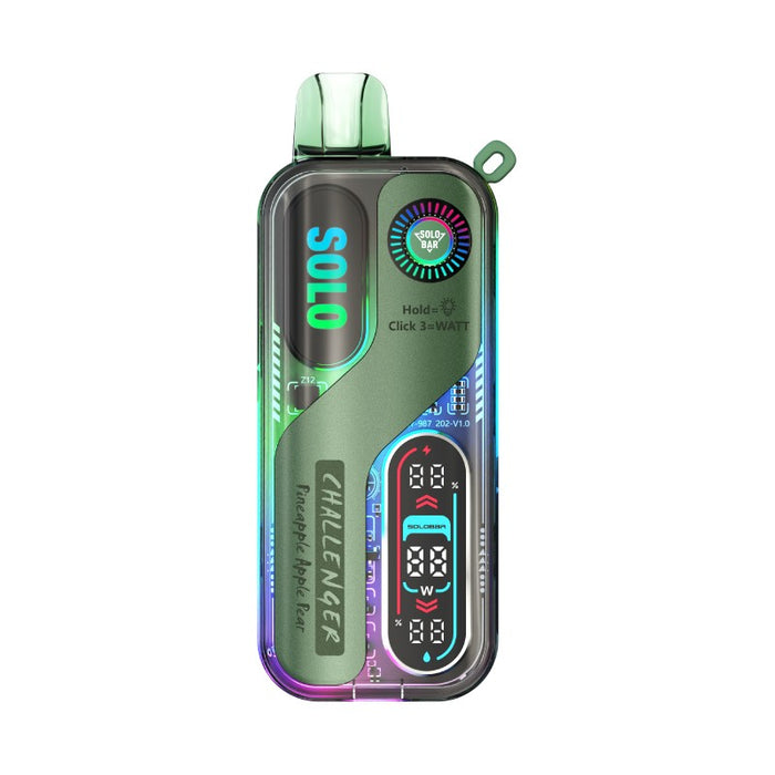 Shop SoloBar Solo 30K with adjustable airflow for a fully customizable vaping experience at MistVapor.